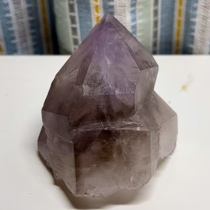 Lg Smokey Amethyst Quartz Crystal Point | Amethyst Smoky Quartz from S Africa